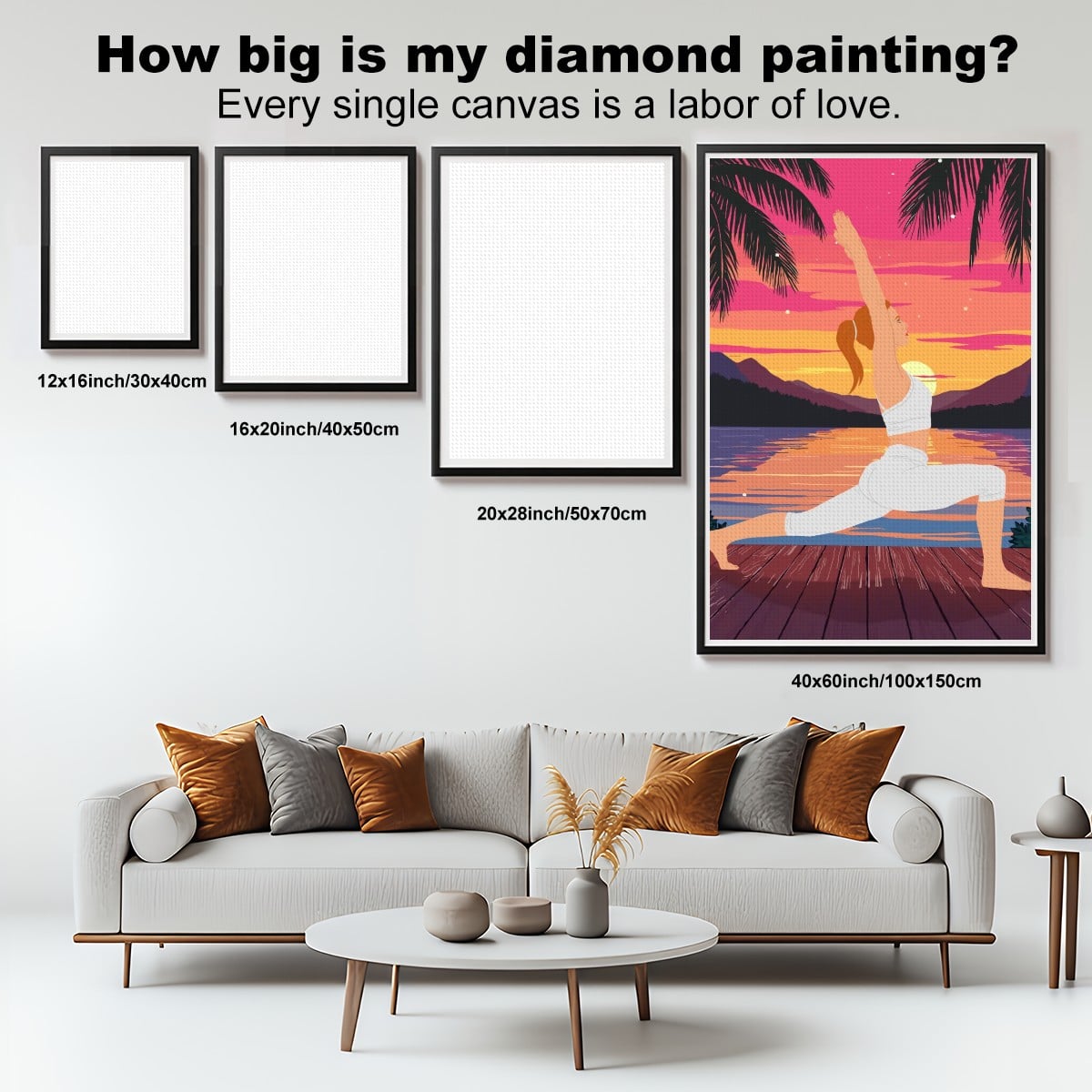 Mon Yoga en diamant :  Fente haute (21,90 € - 99 €)