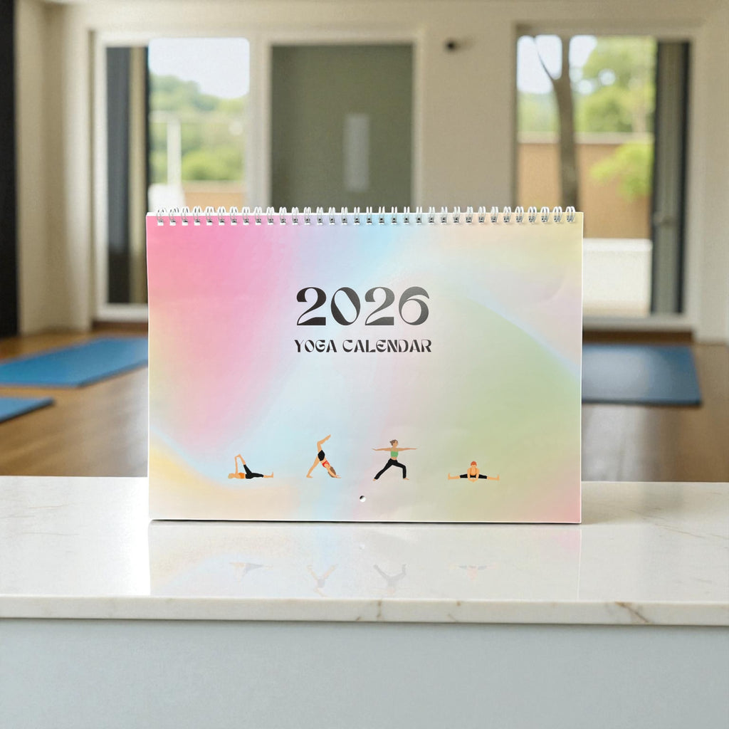 Yoga Calendar 2026 – 12 Mois d'équilibre et de sérénité