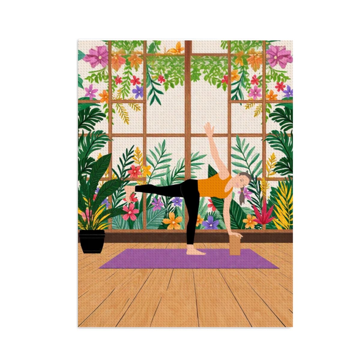 Mon Yoga en diamant : Demi-Lune (21,90€ - 99 €)