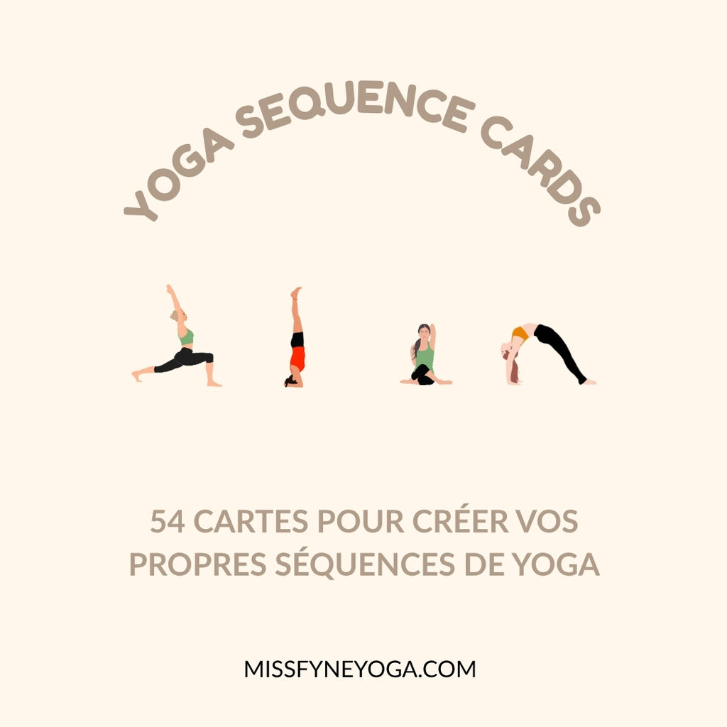 Yoga Sequence Cards – Édition numérique | 54 cartes pour créer vos séquences de yoga
